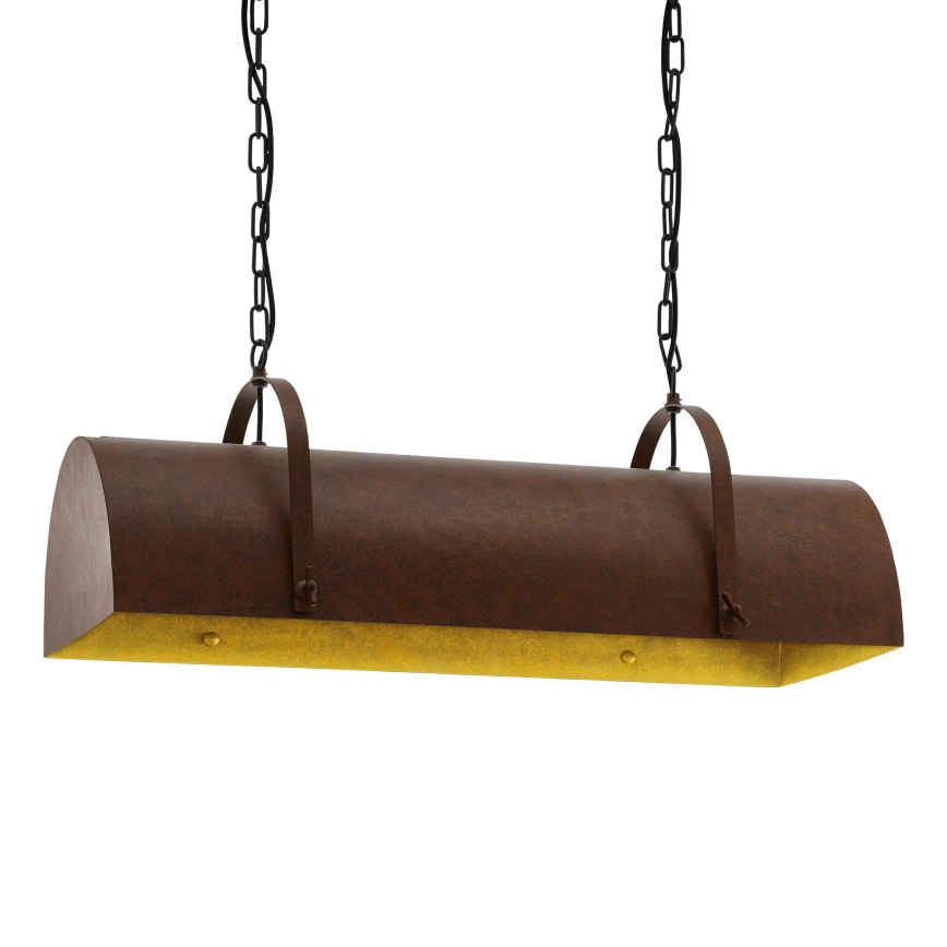 Eglo 49702 - Lampadario a catena DEERHURST 3xE27/60W/230V