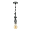 Eglo 49707 - Lampadario a catena CHEPSTOW 1xE27/60W/230V