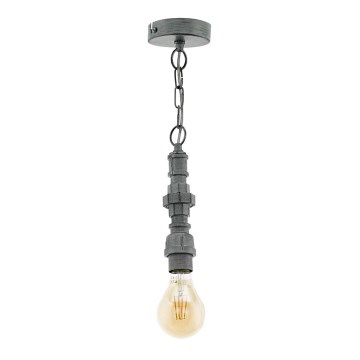 Eglo 49707 - Lampadario a sospensione con catena CHEPSTOW 1xE27/60W/230V