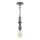 Eglo 49707 - Lampadario a sospensione con catena CHEPSTOW 1xE27/60W/230V