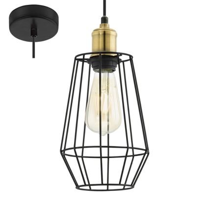 Eglo 49791 - Lampada a sospensione DENHAM 1xE27/60W