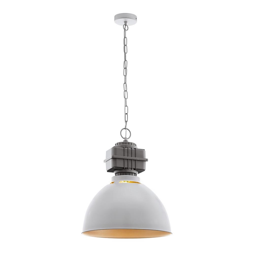 Eglo 49868 - Lampadario a sospensione con catena ROCKINGHAM 1xE27/60W/230V