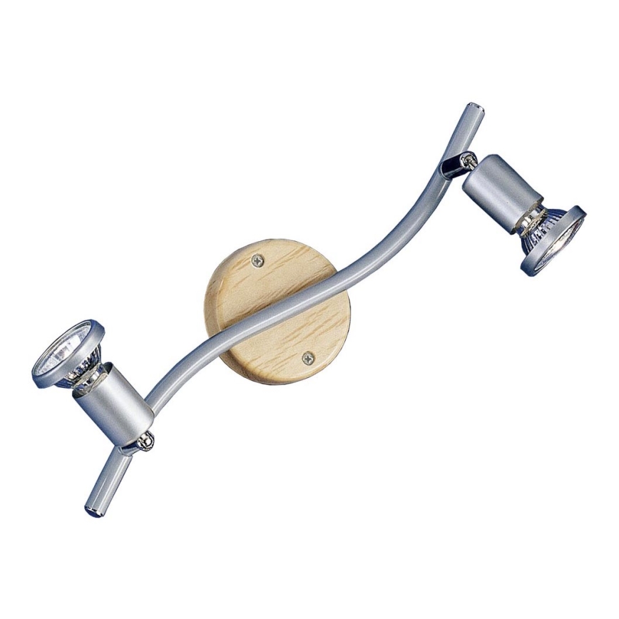 Eglo 50015 - Luce Spot SERENA 2xGU10/50W/230V