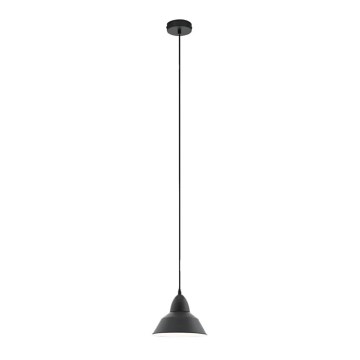 Eglo 54514 - LED Lampadario a sospensione con cavo 1xE27/6W/230V nero