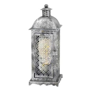 Eglo 54617 - Lampada da tavolo LED 1xE27/4W/230V 3000K argento