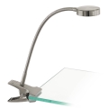 Eglo 54648 - Lampada da tavolo LED con morsetto LED/4,5W/230V 3000K cromo opaco