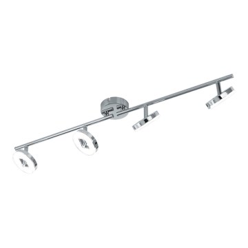 Eglo 54676 - Faretto LED 4xLED/6W/230V cromo satinato