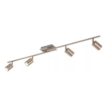 Eglo 54684 - Faretto LED 4xGU10/5W/230V cromo opaco