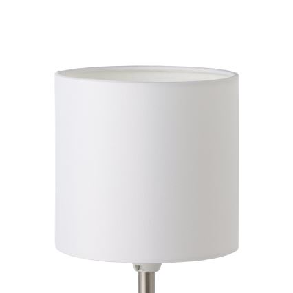 Eglo 54744 - Lampada da tavolo ANADIA 1xE14/40W/230V bianco/cromo opaco