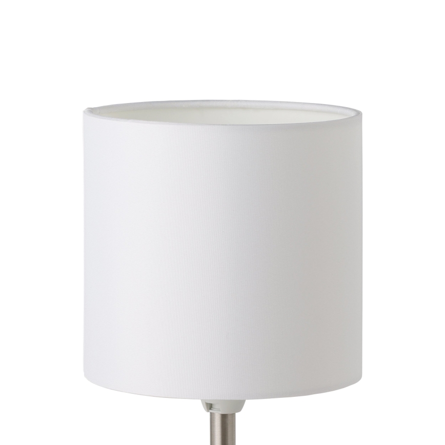 Eglo 54744 - Lampada da tavolo ANADIA 1xE14/40W/230V bianco/cromo opaco
