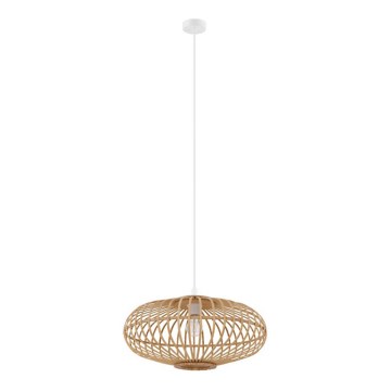 Eglo 55114 - Lampadario LED a sospensione su cavo 1xE27/4W/230V bambù