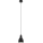 Eglo 55243 - Lampada a sospensione PRIDDY su cavo 1xE27/60W/230V, nera