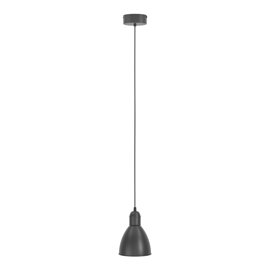 Eglo 55243 - Lampada a sospensione PRIDDY su cavo 1xE27/60W/230V, nera