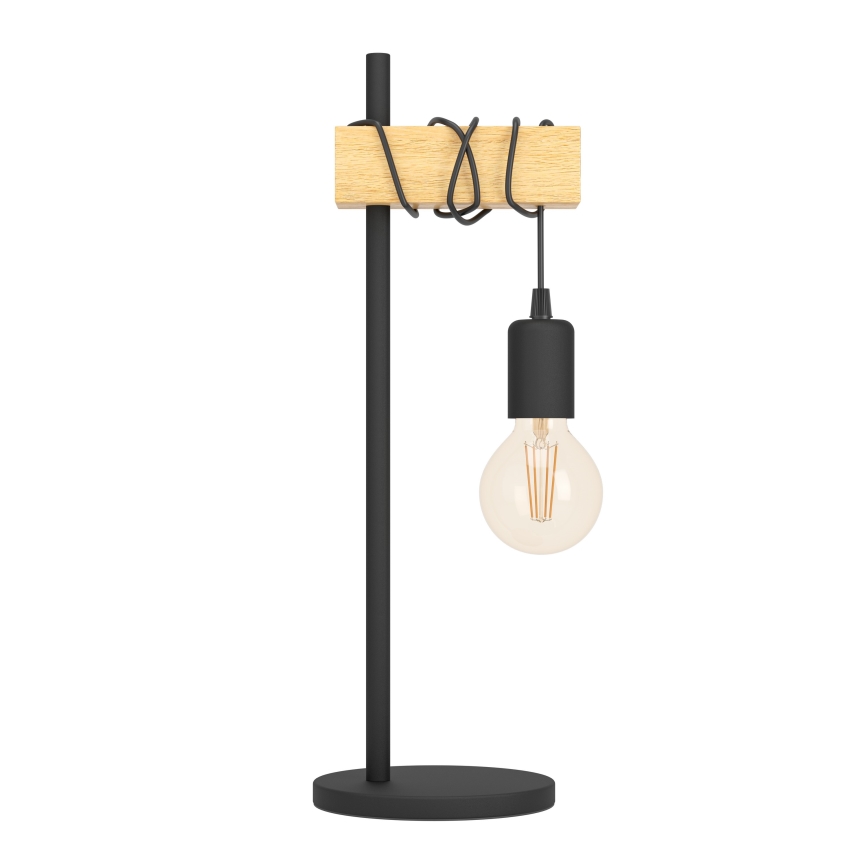 Eglo 55249 - Lampada da tavolo TOWNSHEND 1xE27/10W/230V