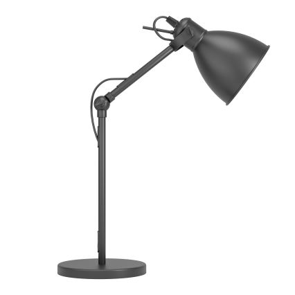 Eglo 55251 - Lampada da tavolo PRIDDY 1xE27/40W/230V nera