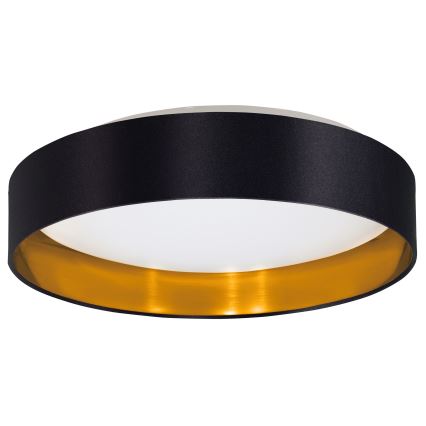 Eglo 55267 - Plafoniera LED MASERLO LED/16W/230V 3000K Ø 40,5 cm nero/ramato