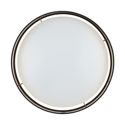 Eglo 55267 - Plafoniera LED MASERLO LED/16W/230V 3000K Ø 40,5 cm nero/ramato
