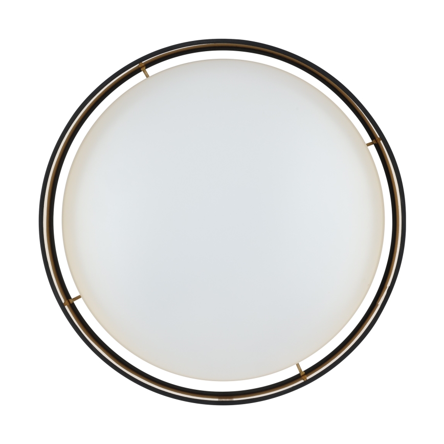 Eglo 55267 - Plafoniera LED MASERLO LED/16W/230V 3000K Ø 40,5 cm nero/ramato