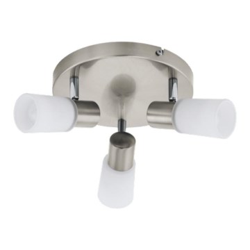 Eglo 55428 - Faretto LED 3xE14/4W/230V Ø 21 cm cromo satinato