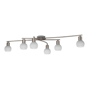 Eglo 55449 - Faretti LED 6xE14/4W/230V, cromo opaco