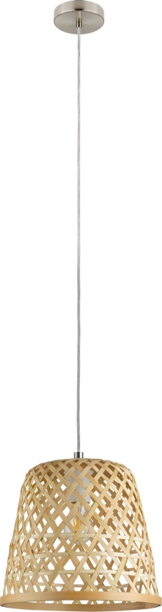 Eglo 55696 - Lampada a sospensione su cavo KIRKCOLM 1xE27/60W/230V beige