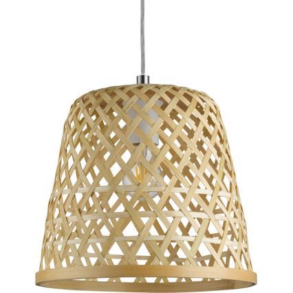 Eglo 55696 - Lampada a sospensione su cavo KIRKCOLM 1xE27/60W/230V beige