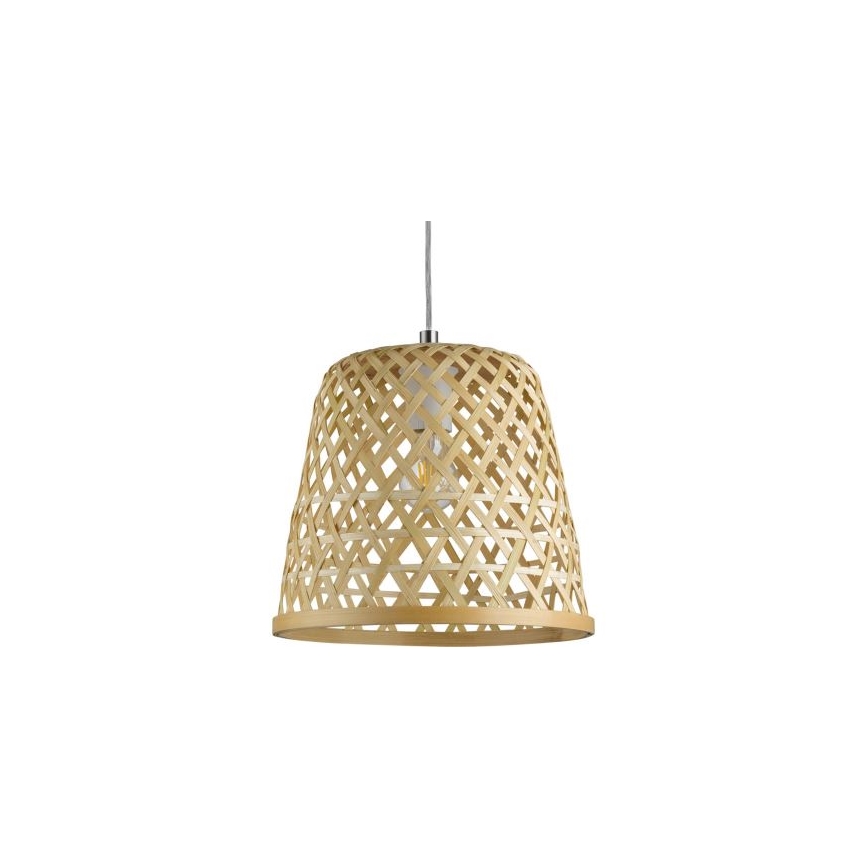 Eglo 55696 - Lampada a sospensione su cavo KIRKCOLM 1xE27/60W/230V beige