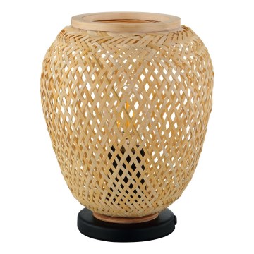 Eglo 55699 - Lampada da tavolo DEMBLEBY 1xE27/40W/230V beige