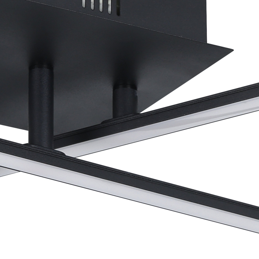 Eglo 55707 - Plafoniera LED 3x LED/3,5 W/230 V nera
