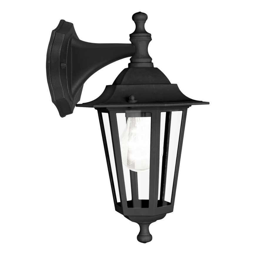 Eglo 55763 - Applique LED da esterno 1xE27/4W/230V IP44 nera