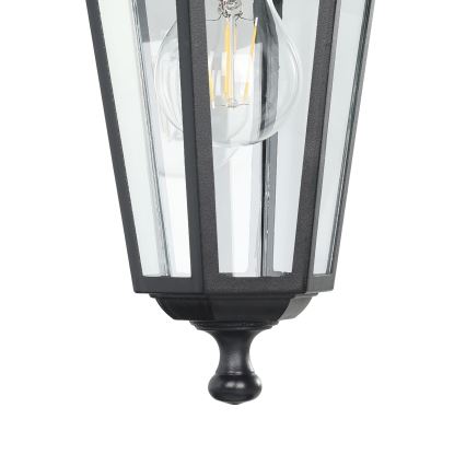 Eglo 55763 - Applique LED da esterno 1xE27/4W/230V IP44 nera