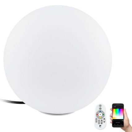 Eglo 55785 - LED RGBW Lampada da esterno MONTEROLO-C 1xE27/9W/230V IP65 diametro 50 cm + telecomando