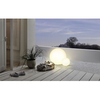 Eglo 55786 - LED RGBW Lampada da esterno MONTEROLO-C 1xE27/9W/230V 2700-6500K IP65 diametro 30 cm + telecomando