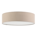 Eglo 55806 - Plafoniera LED 1xE27/11W/230V Ø 38 cm taupe