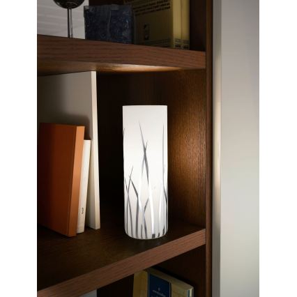 Eglo 55807 - Lampada da tavolo LED 1xE14/5,5W/230V bianca/cromo lucido