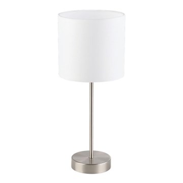 Eglo 55809 - Lampada da tavolo LED 1xE14/5,5W/230V bianco/cromo opaco