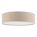 Eglo 55873 - Plafoniera LED 1xE27/11W/230V Ø 38 cm tortora