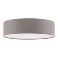 Eglo 56136 - Plafoniera LED 2xE27/11W/230V Ø 38 cm grigia