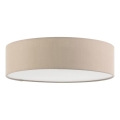 Eglo 56137 - Plafoniera LED 2xE27/11W/230V Ø 38 cm taupe