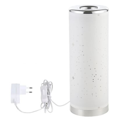 Eglo 56139 - LED RGBW Lampada da tavolo dimmerabile LED/6W/230V bianca + telecomando