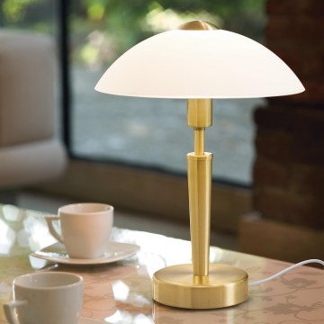 Eglo 56252 - Lampada da tavolo LED dimmerabile SOLO 1xE14/4,5W/230V dorata