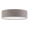 Eglo 56606 - Plafoniera LED 2xE27/11W/230V Ø 38 cm grigio