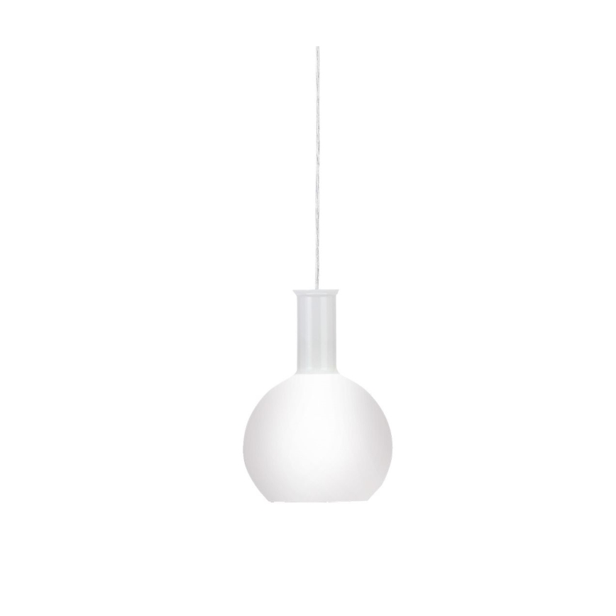 Eglo 62266 - Lampadario a sospensione con filo PASCOA PRO 1xE27/60W/230V 20 cm bianco