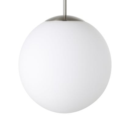 Eglo 63269 - Lampadario a sospensione con cavo PIEDALE 1xE27/60W/230V Ø 35 cm cromo opaco