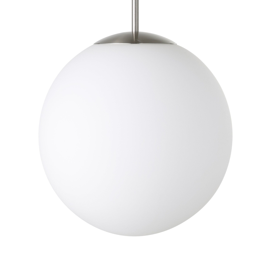 Eglo 63269 - Lampadario a sospensione con cavo PIEDALE 1xE27/60W/230V Ø 35 cm cromo opaco