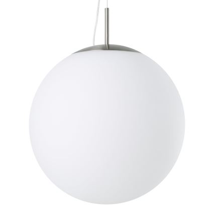 Eglo 63271 - Lampada a sospensione su cavo PIEDALE 1xE27/60W/230V Ø 43 cm cromo opaco