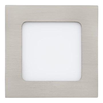 Eglo 64611 - Lampada LED da incasso FUEVA 1 PRO LED/5,5W/230V 4000K 12x12 cm cromo opaco