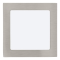 Eglo 64626 - Lampada LED da incasso FUEVA 1 PRO LED/10,9W/230V 3000K 17x17 cm cromo opaco
