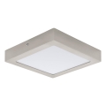 Eglo 64721 -Plafoniera LED FUEVA PRO LED/19W/230V 4000K 22,5x22,5 cm cromo opaco