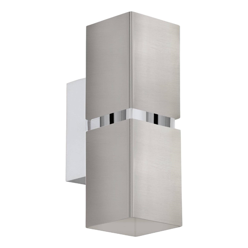 Eglo 64797 - Applique a LED PASSA PRO 2xGU10/3,3W/230V 3000K cromo opaco